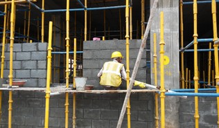 paver block laying work